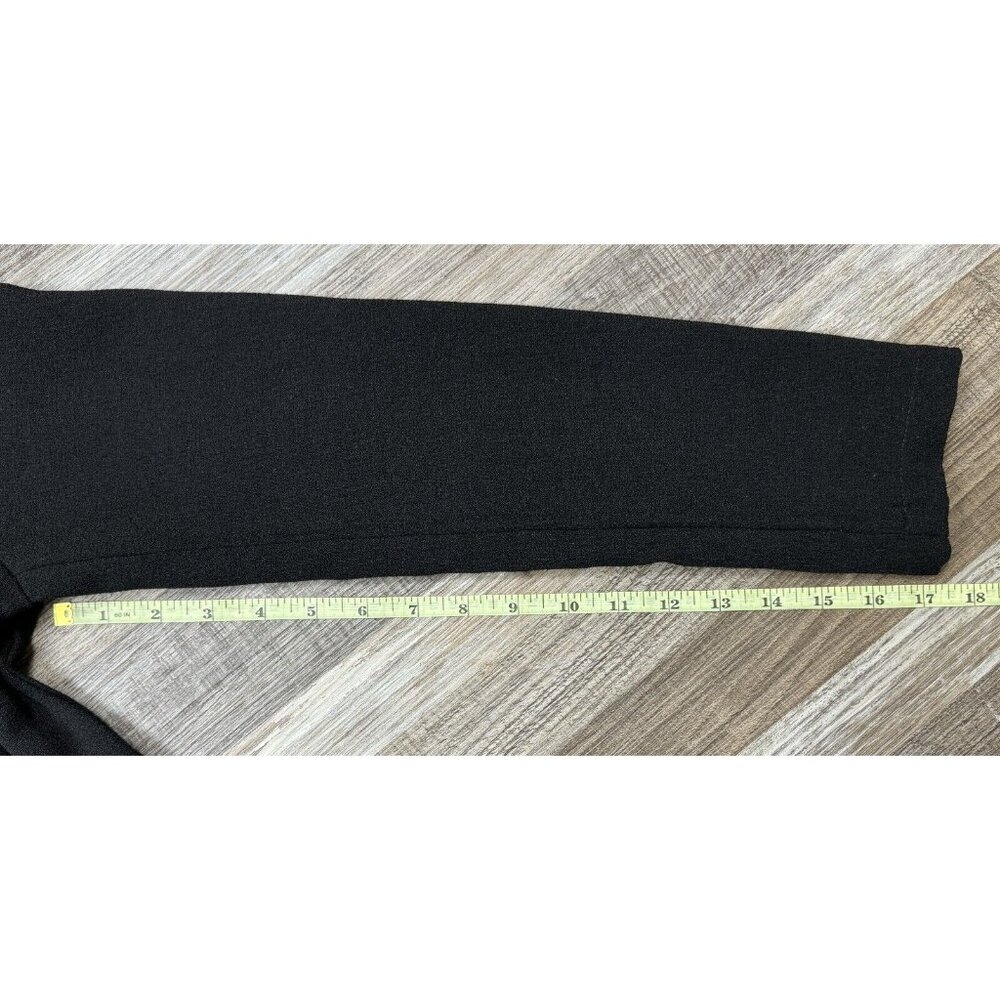 Elodie Womens Size M Black Shacket Asymmetrical Zip Front Jacket Blazer - Picture 13 of 16